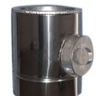 

Дымоход Ревизия термо ø130/200 Fire Work Нержавеющая сталь/ AISI 304 0.6мм утепленный