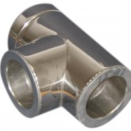 

Дымоход Тройник термо 87 ø500/560 Fire Work Нержавеющая сталь/Оцинкованная сталь AISI 304 1мм утепленный