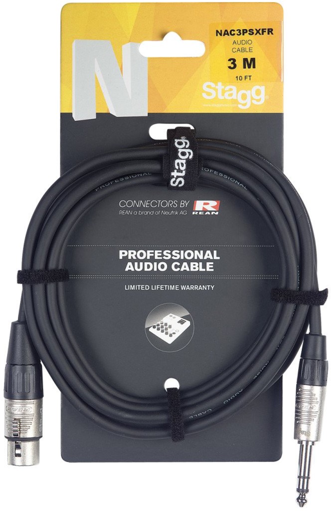 

Акустический кабель Stagg NAC3PSXFR 3 м Black