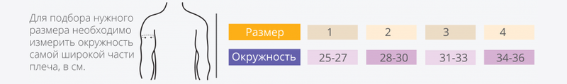 

Бандаж фиксатор плечевого сустава неопреновый Алком Размер 4 SK (4027)