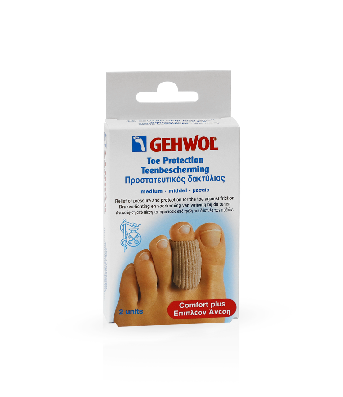 

Защитное кольцо на палец Gehwol Toe Protection, среднее (1*26803)