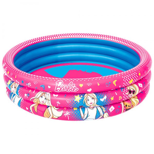

Детский надувной бассейн Bestway Barbie,122-30см, 93205