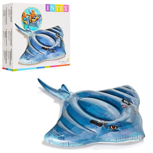 

Надувной плотик Скат Intex, 188-145см, 57550