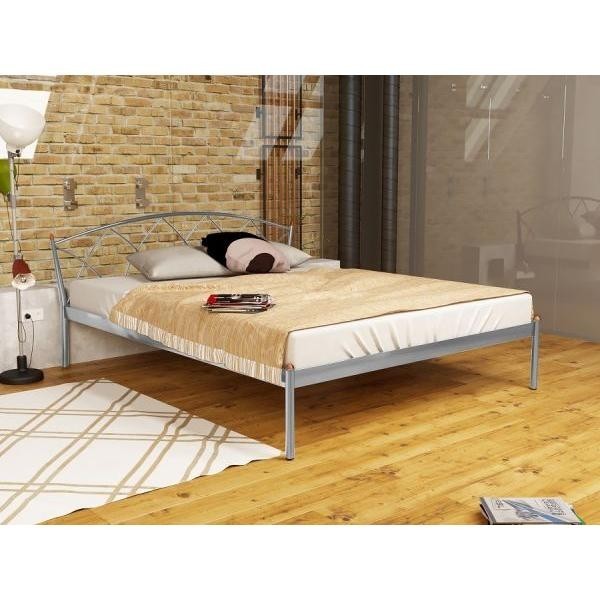 

Кровать Jasmine Elegance-1 Метакам 120х200 см. Алюминий