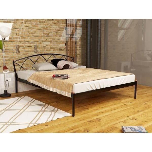 

Кровать Jasmine Elegance-1 Метакам односпальная 90х190 см. Коричневый