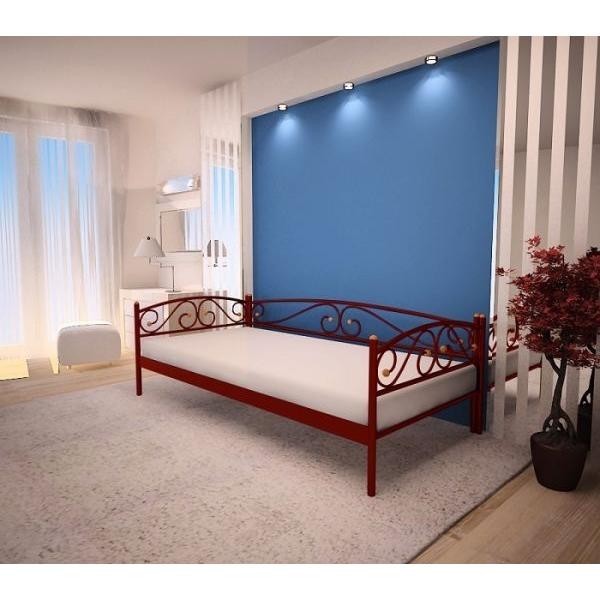 

Кровать Verona Lux Метакам 160х190 см. Красный лак