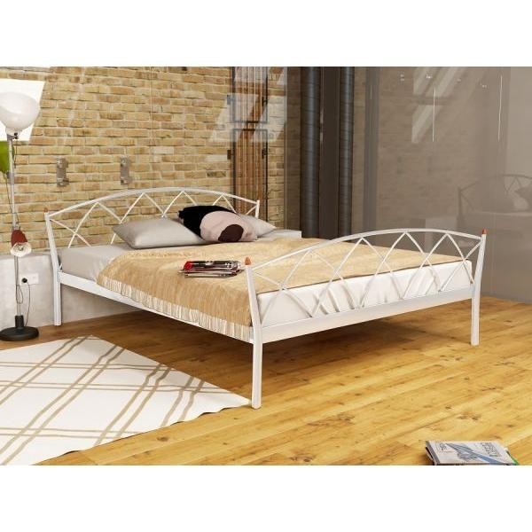 

Кровать Jasmine Elegance-2 Метакам односпальная 80х190 см. Белый