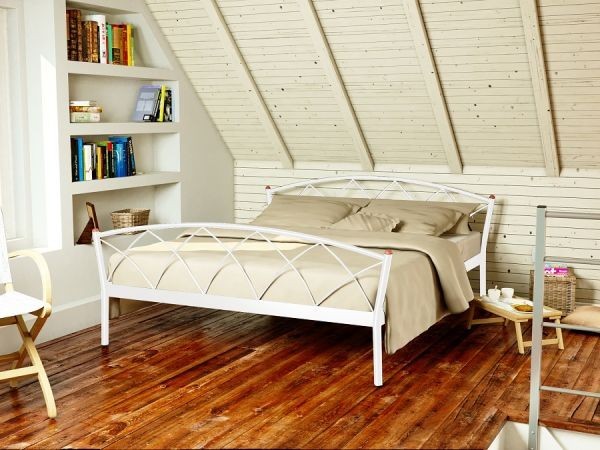 

Кровать Jasmine-2 Метакам 120х200 см. Белый