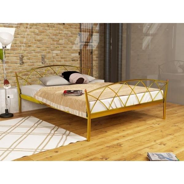 

Кровать Jasmine Elegance-2 Метакам 160х200 см. Золото