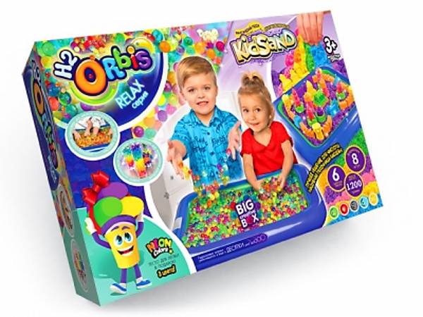 

Orbis + KidSand + Тесто для лепки DANKO TOYS (ORBK-01-01)