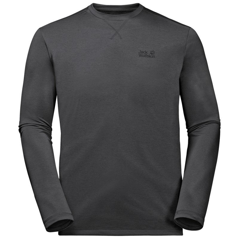 

Фуфайка CROSSTRAIL LONGSLEEVE MEN Jack Wolfskin 1805991-6032 XXL Серый
