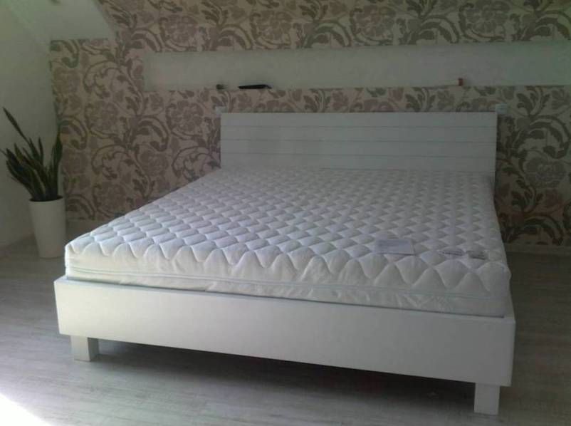 

Кровать полуторная Орландо Morfey Ясень массив Белый 120x190 см R094-0230