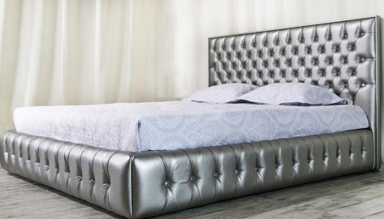 

Кровать полуторная Liberty Morfey Подъемный механизм Серый 120x200 см R094-0328