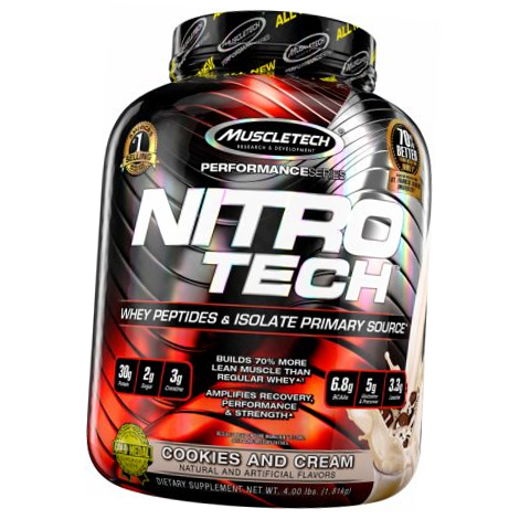 

Nitro-Tech Performance Series Muscle Tech 1800г Печенье-крем (29098002)