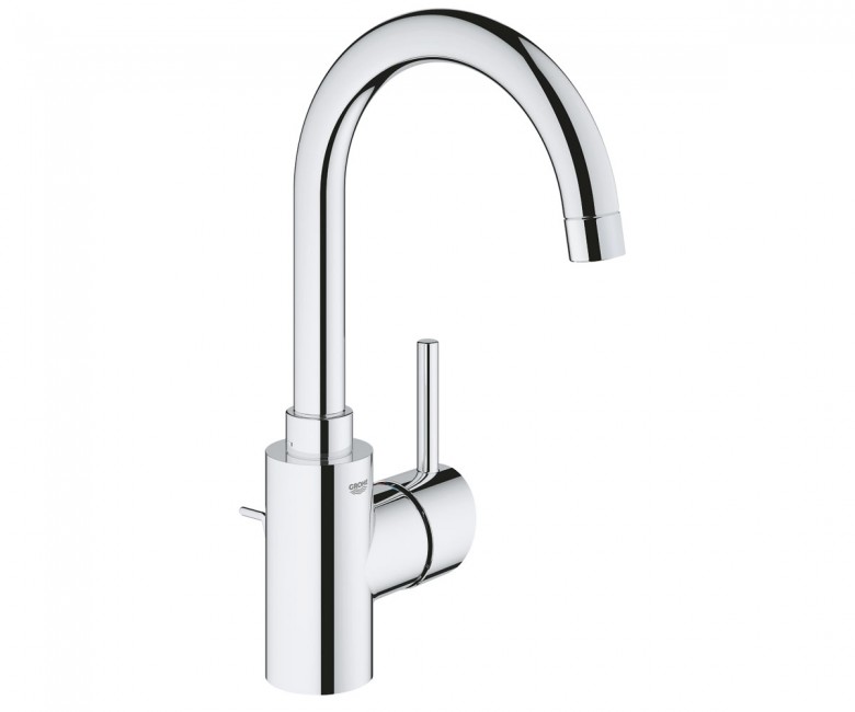 

Смеситель для раковины однорычажный с донным клапаном Grohe Concetto 32629002 хром (58151)