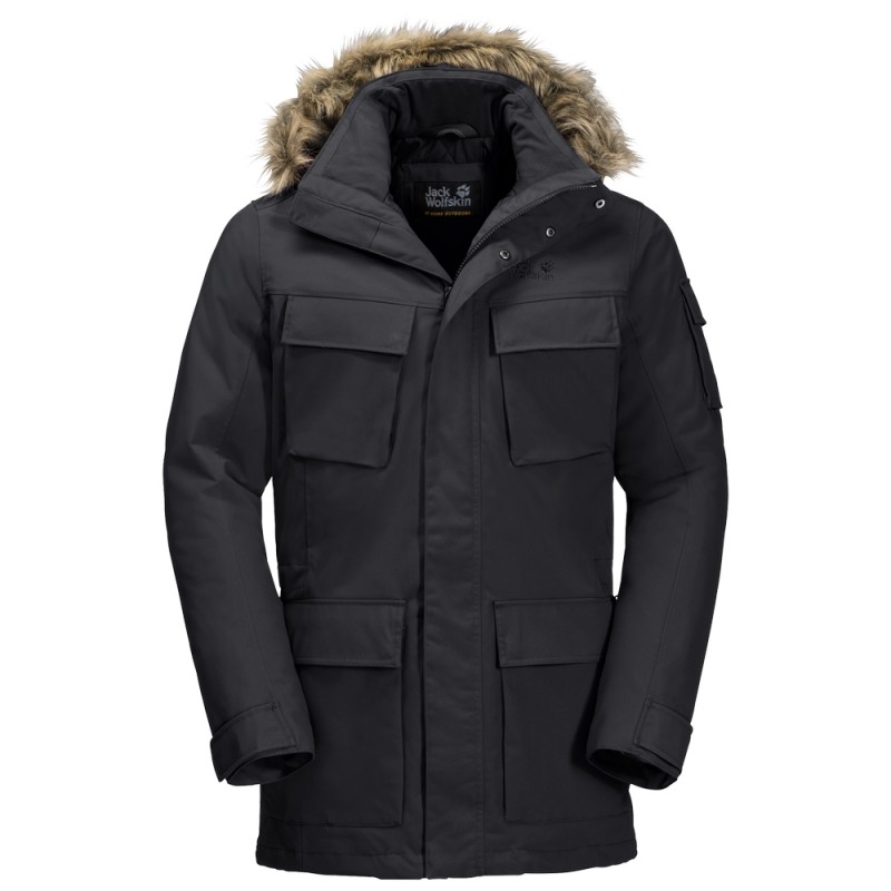 

Парка GLACIER CANYON PARKA Jack Wolfskin 1107673-6000  Черный, Парка GLACIER CANYON PARKA Jack Wolfskin 1107673-6000 XL Черный