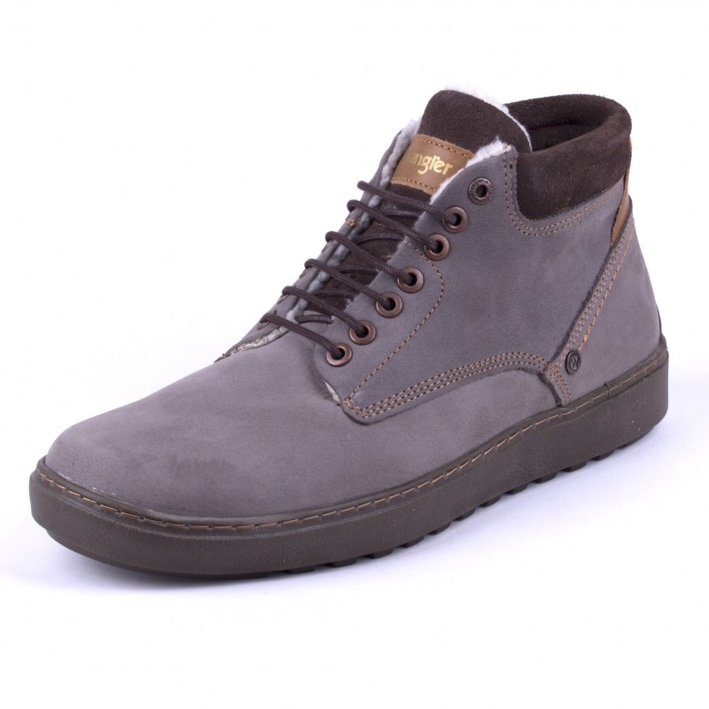 

Ботинки HISTORIC CHUKKA NUBUCK FUR S Wrangler WM182065-029 41 Серо-Коричневый