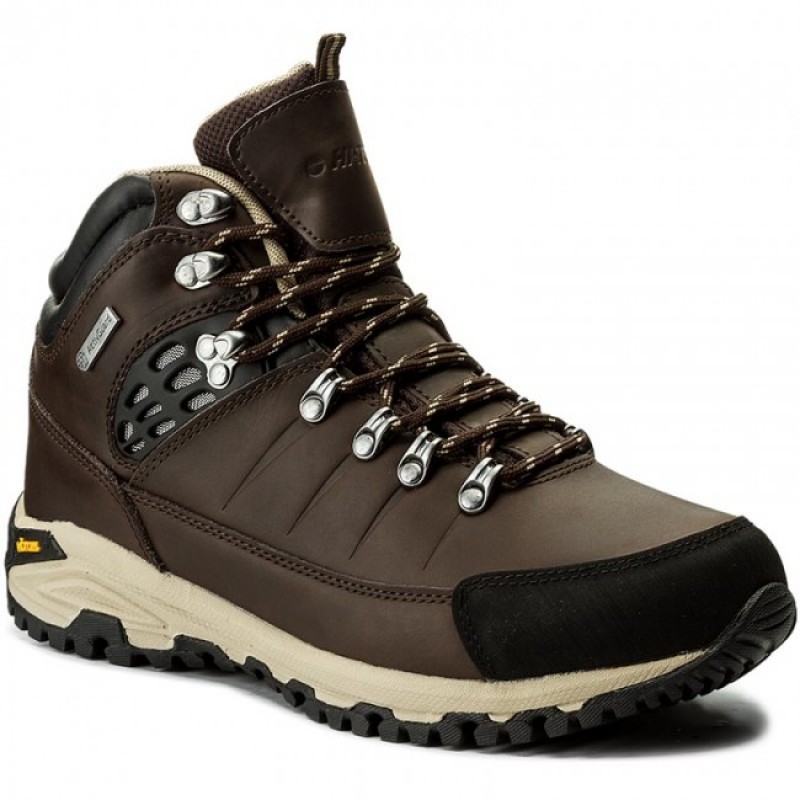 

Ботинки LOTSE MID WP Hi-Tec LOTSE MID WP-BROWN/BLACK/BEIGE 45 Бежевый Черный Коричневый