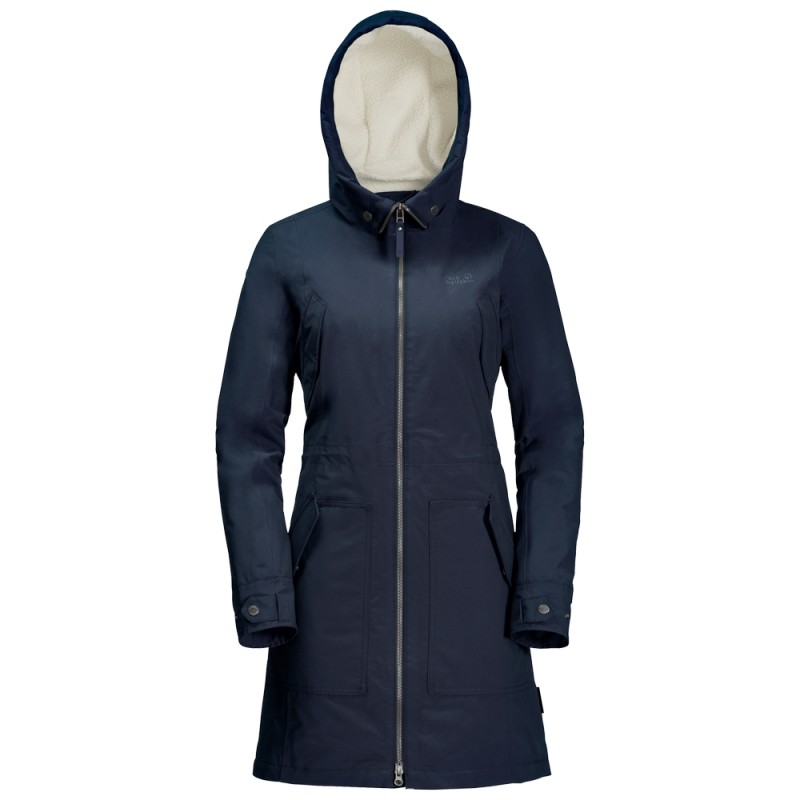 

Полупальто ROCKY POINT PARKA Jack Wolfskin 1109372-1910 XS Синий