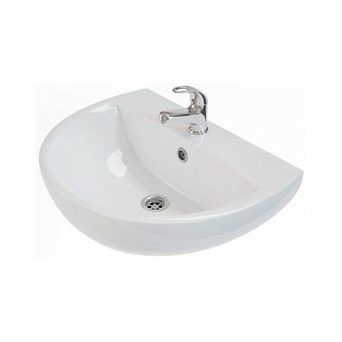 

Раковина KOLO RUNA 60 см, с отверстием, с переливом (L81160000)