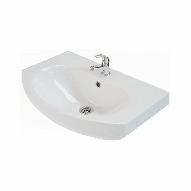 

Раковина KOLO RUNA мебельная 70 см, с отверстием, с переливом (L81970000)