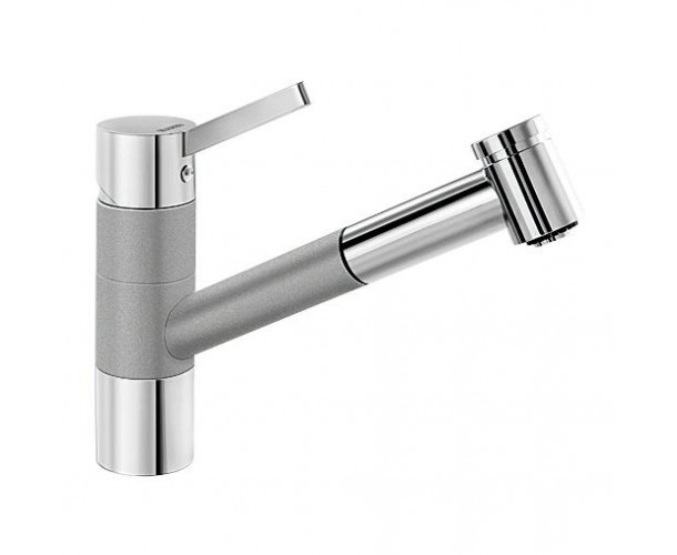 

Смеситель для кухни BLANCO TIVO-S SILGRANIT хром/алюметаллик (517611)