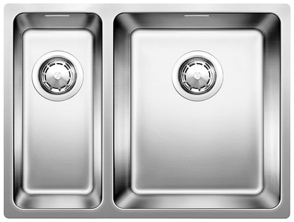 

Мойка для кухни BLANCO ANDANO 340/180-U нерж.сталь полированная без клапана-автомата, правая (518317)