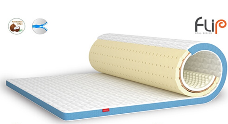 

Тонкий матрас Matroluxe Бриз 90x200 см