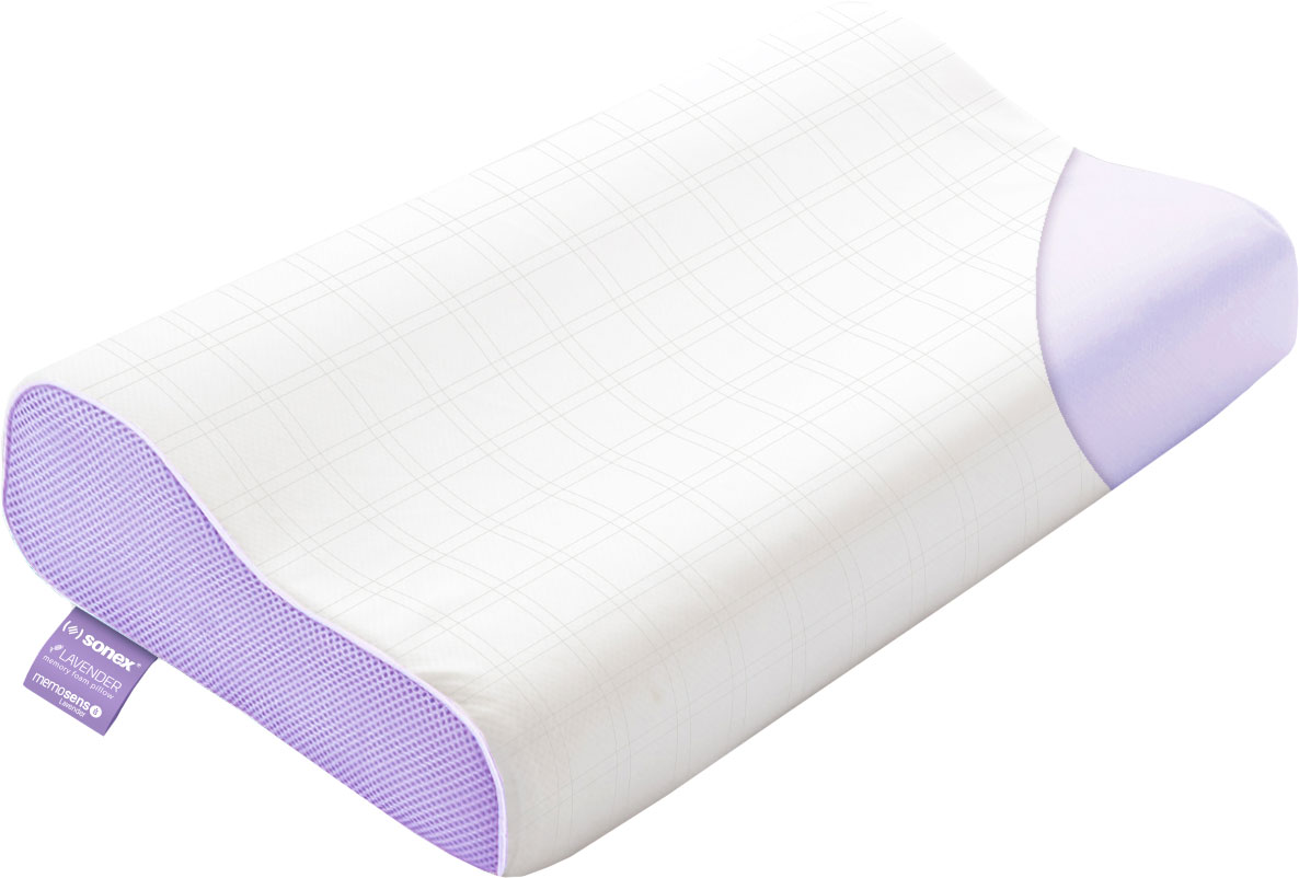 

Подушка Sonex Lavender Wave анатомическая с памятью 40х60 см