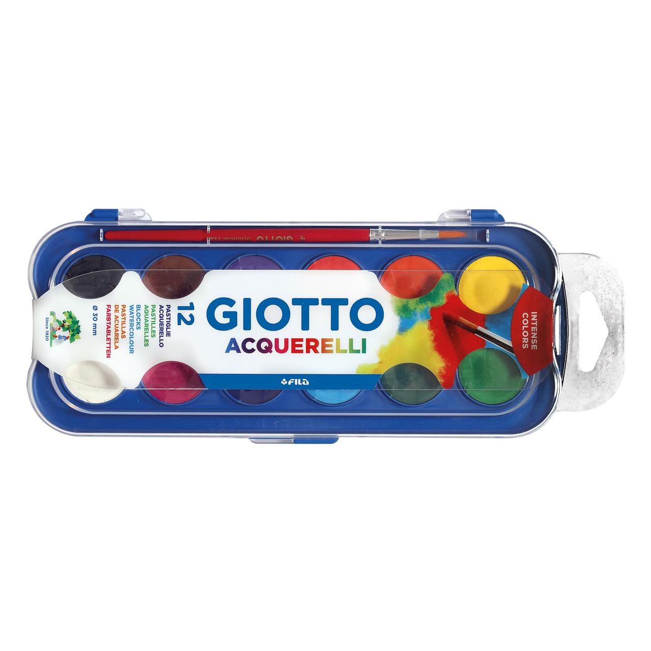 

Краски акварельные Giotto Fila, 12 цветов, 331000 (8000825967702)