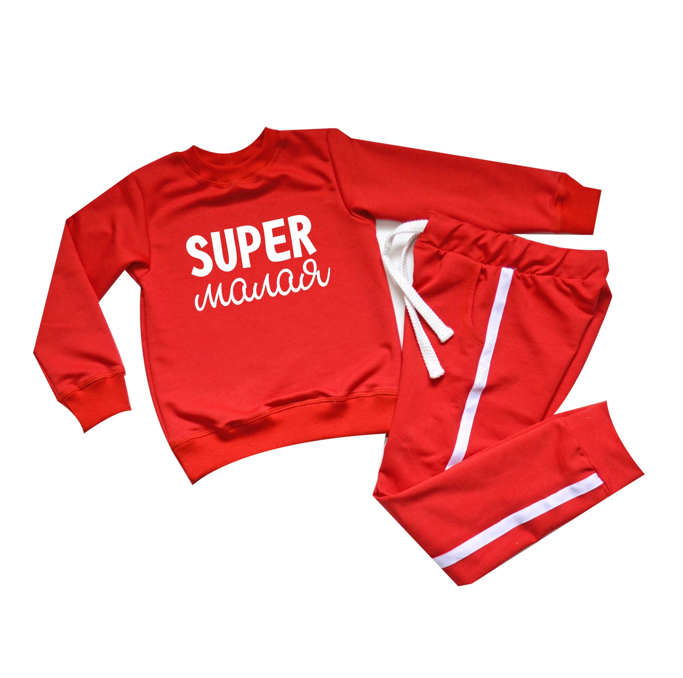 

Спортивный костюм Спиногрыз Super малая СПИ811 красный 98см