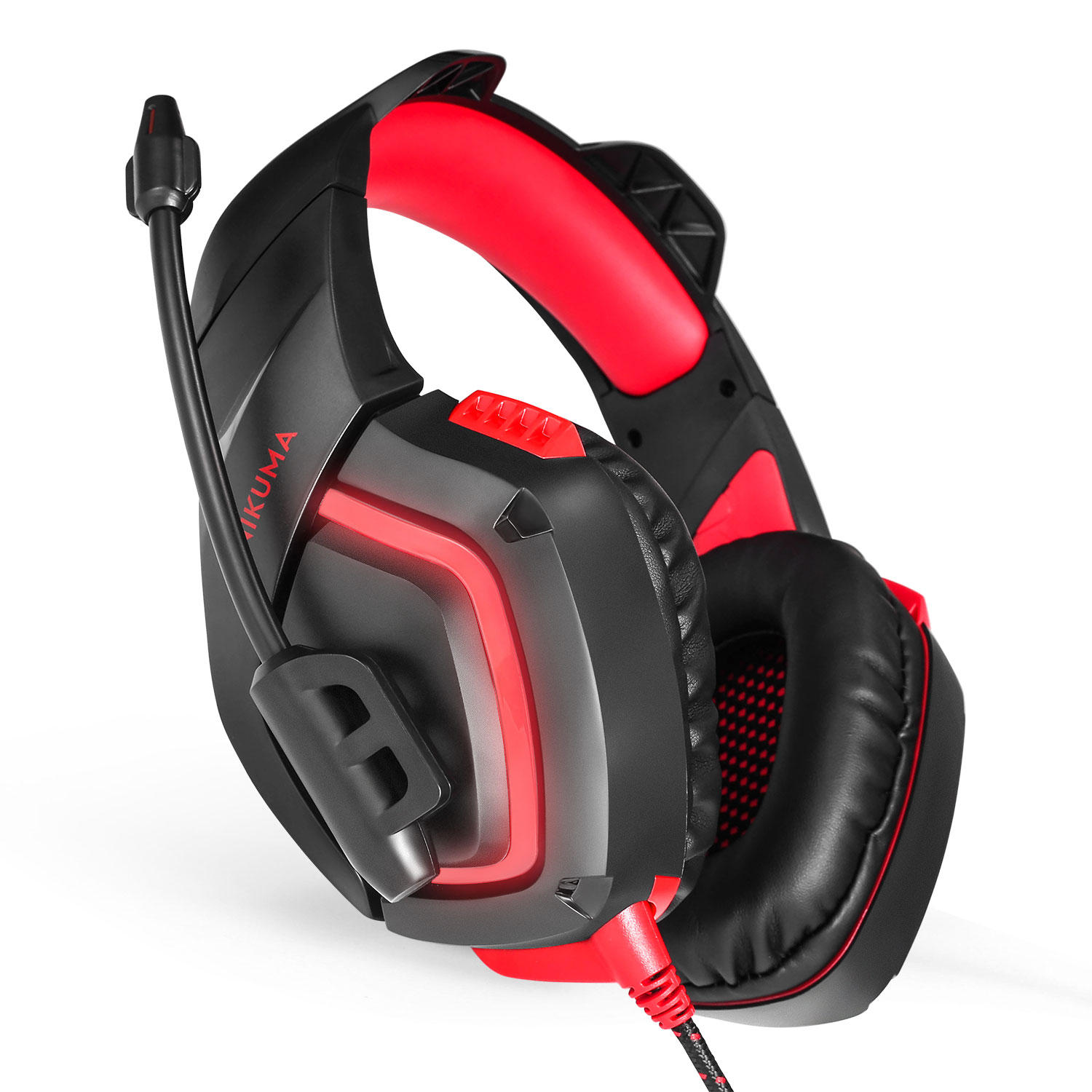 

Игровые наушники ONIKUMA LED Gaming with K1-B black-red