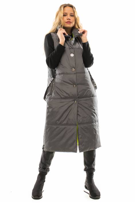 

Стеганый жилет Milhan 3073 XXXL Антрацит