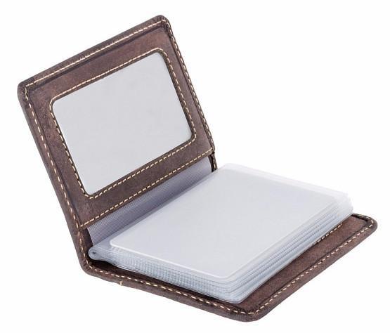 

Визитница Visconti VSL24 ( Oil Brown) с защитой RFID