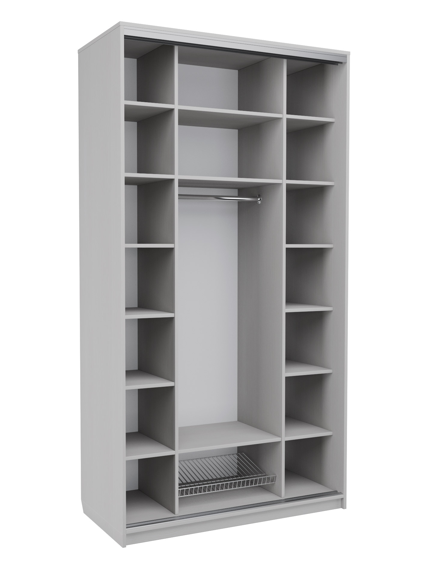 

Шкаф - купе MebelLoft Пескоструй 1200 х 600 х 2400 двухдверный 1838