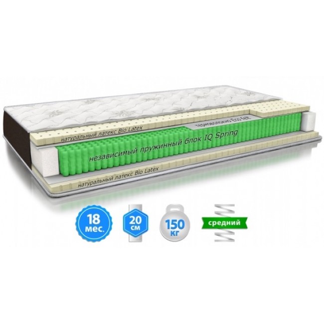 

Матрац Sleep&Fly ORGANIC Alfa 140х190 см