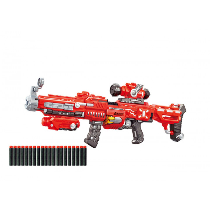 

Детский автомат бластер SUNROZ с мягкими снарядами и эффектами A-Toys (FJ552)