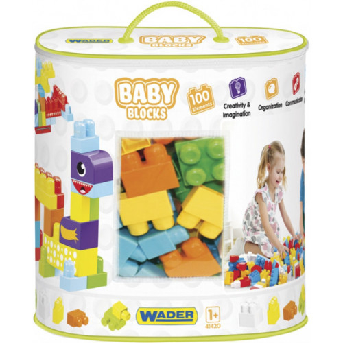 

Конструктор «Baby Blocks» Мои первые кубики Wader Wader (41420)