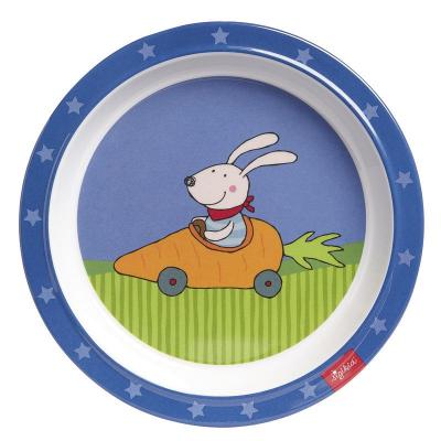 

Дитяча тарілка Sigikid Racing Rabbit 24614SK кролик-гонщик