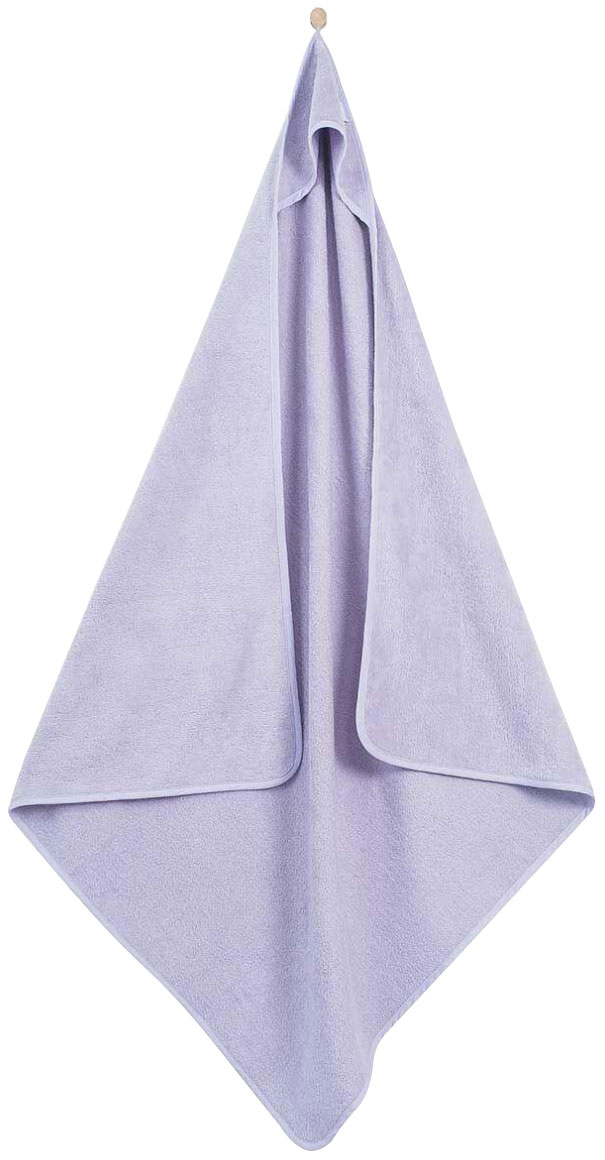 

Махровое детское полотенце Jollein с капюшоном 100x100 Lilac