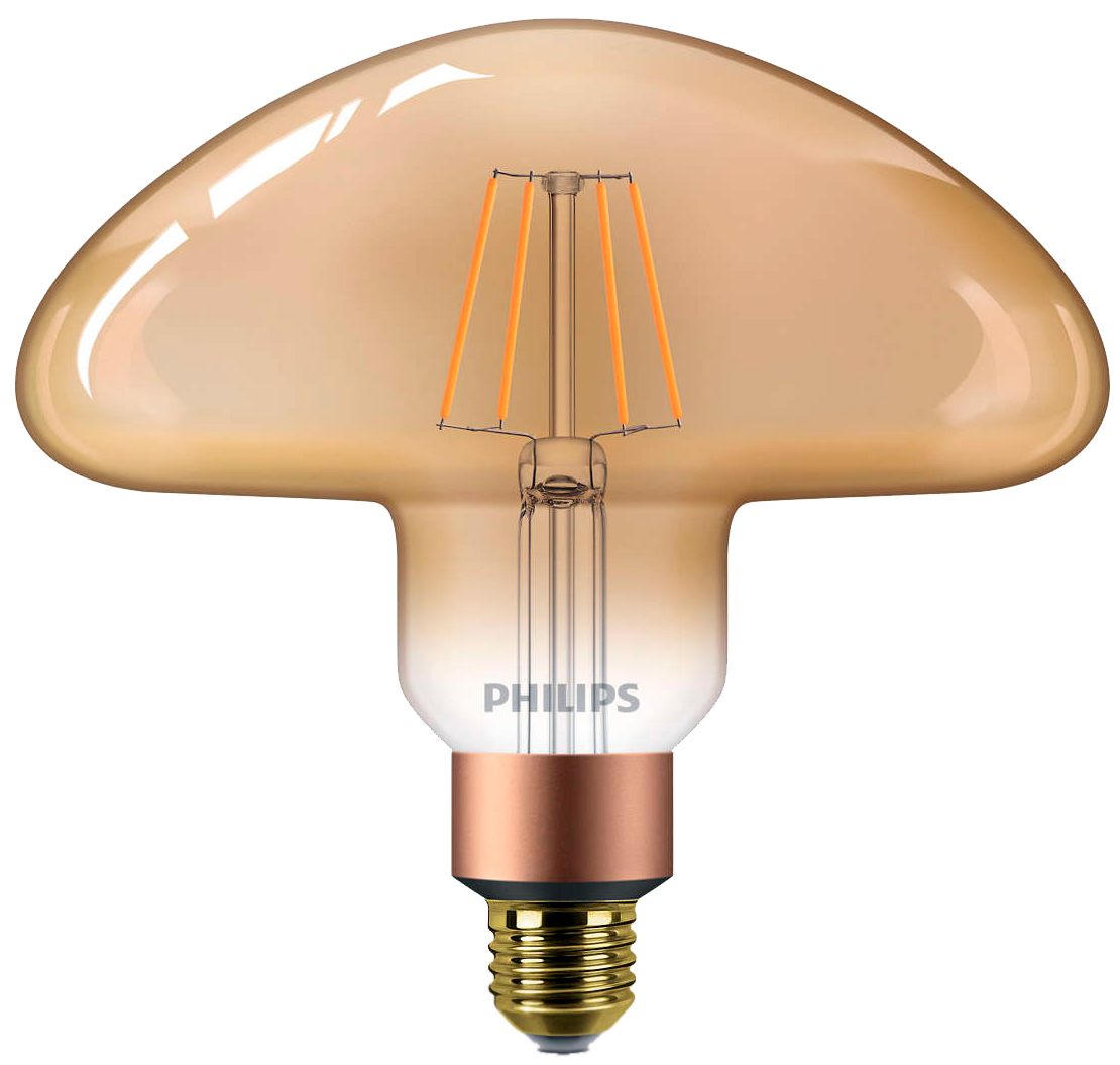 

Светодиодная лампа Philips Filament LED Classic 30W Mushroom E27 2000K GOLD D (929001935601)