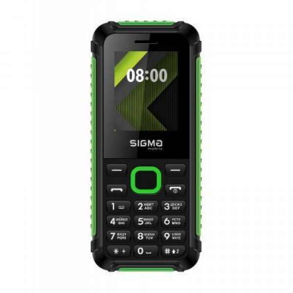 

Мобильный телефон Sigma X-style 18 Track Black-Green