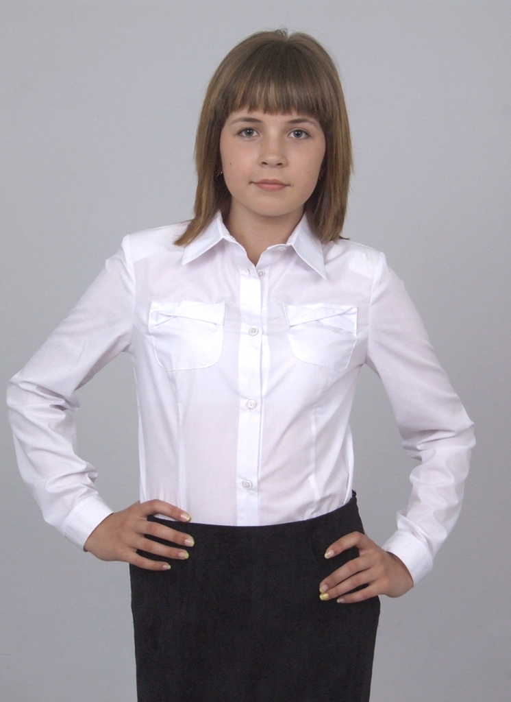 

Блуза Попелюшка 937 134 см Белая