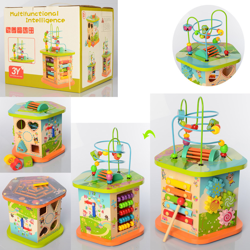 

Деревянная развивающая игрушка Best Toys 2190 пальчиковый лабиринт