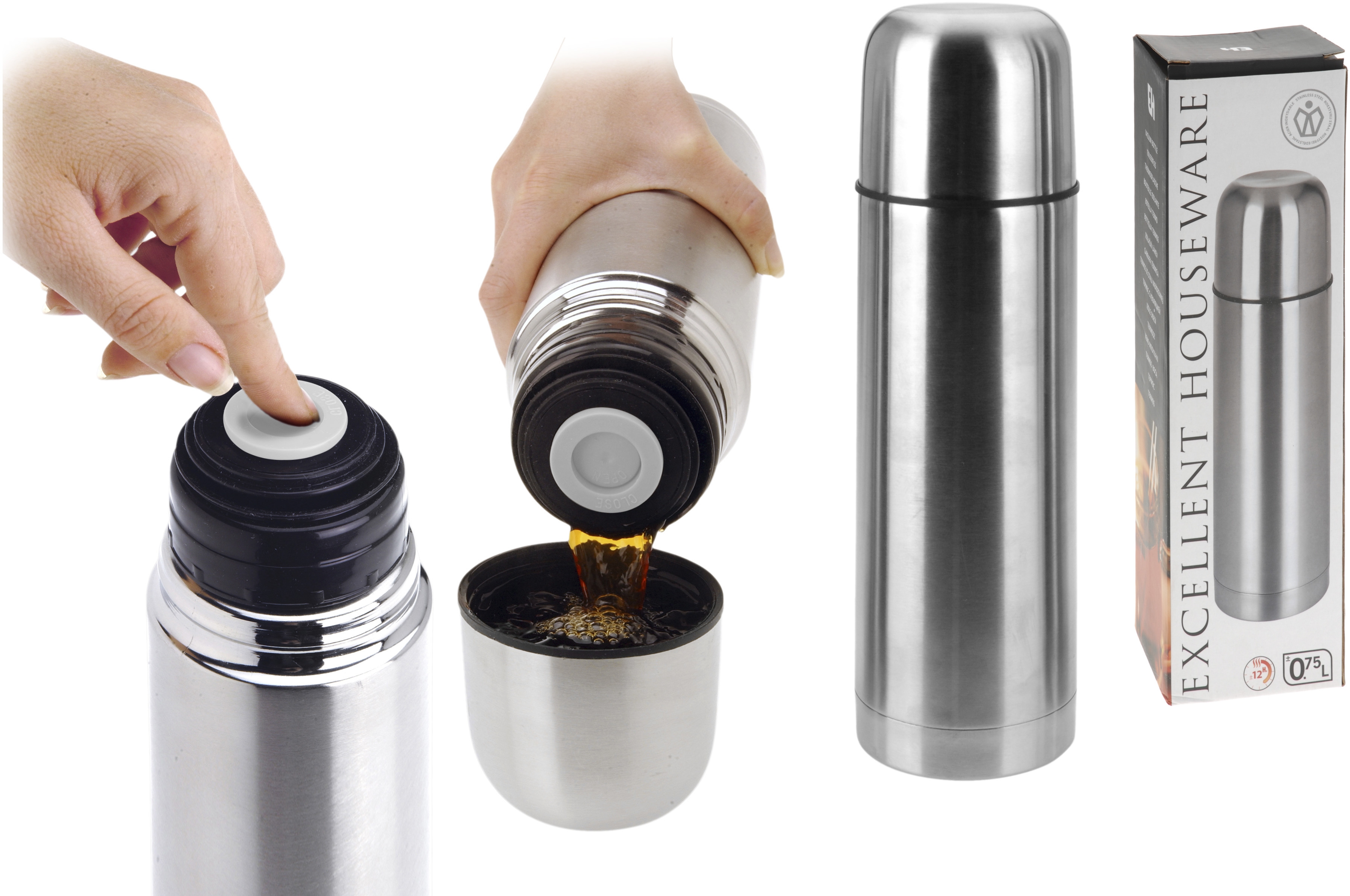 В термос с большим количеством льда. Термос High Grade Vacuum Flask 18/8 Stainless Steel. Vacuum Flask термос. Excellent Houseware термос 500мл. Термос Железный High Grade Vacuum Flask Termos 18|8 Stainless Steel 750 мл.