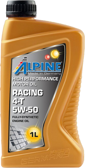 Акція на Моторное масло Alpine Racing 4T 5W-50 1 л (2425-1) від Rozetka UA