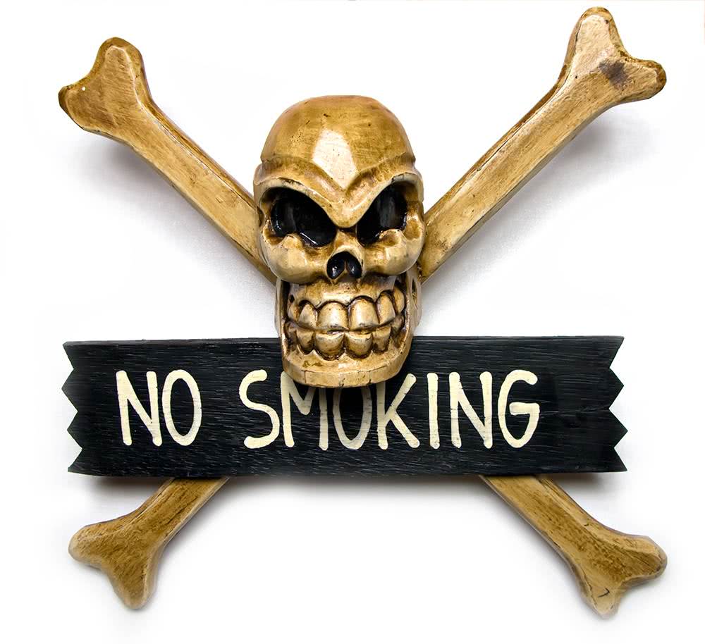 

Статуэтка Череп С Костями "no Smoking" (30Х9Х30 См) 24347
