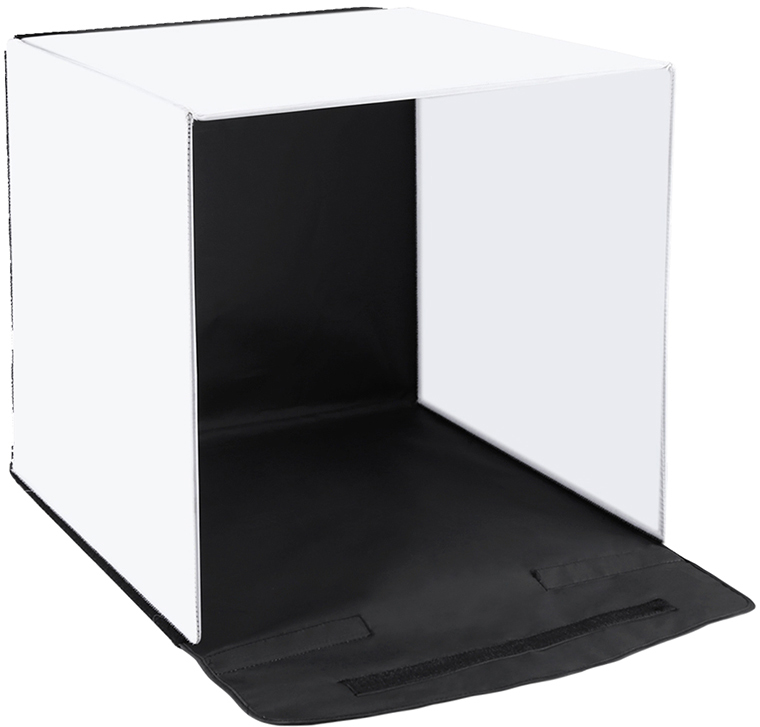 

Софтбокс для предметної зйомки Puluz PU5140 40 x 40 x 40 см Білий з чорним