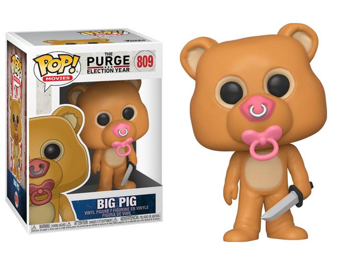 

Фигурка Funko Pop Фанко Поп Судная Ночь Большая Свинья The Purge Big Pig 10 см Movies TP BP 809