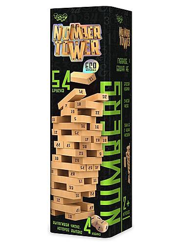 

Настольная игра "Number Tower" DANKO TOYS (NT-01)